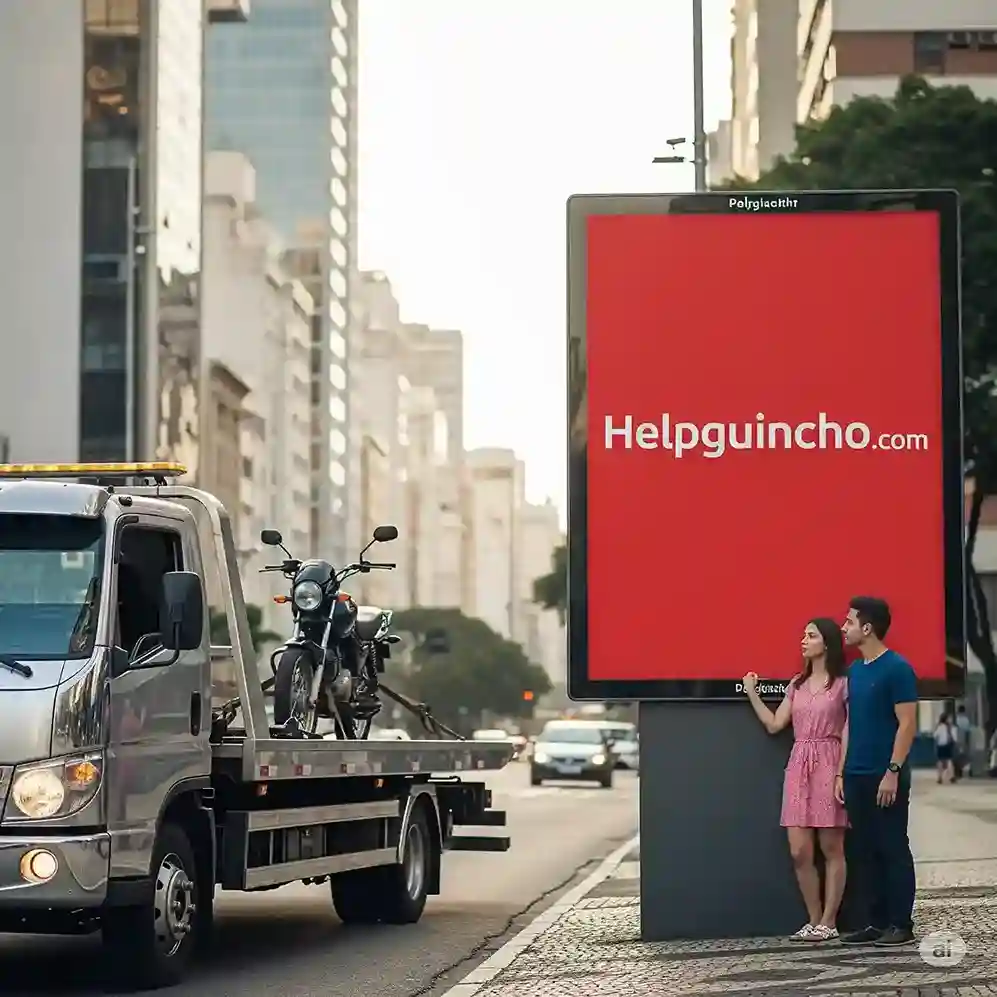 Guincho em área comercial no Jardim São Marcos – Itapecerica da Serra