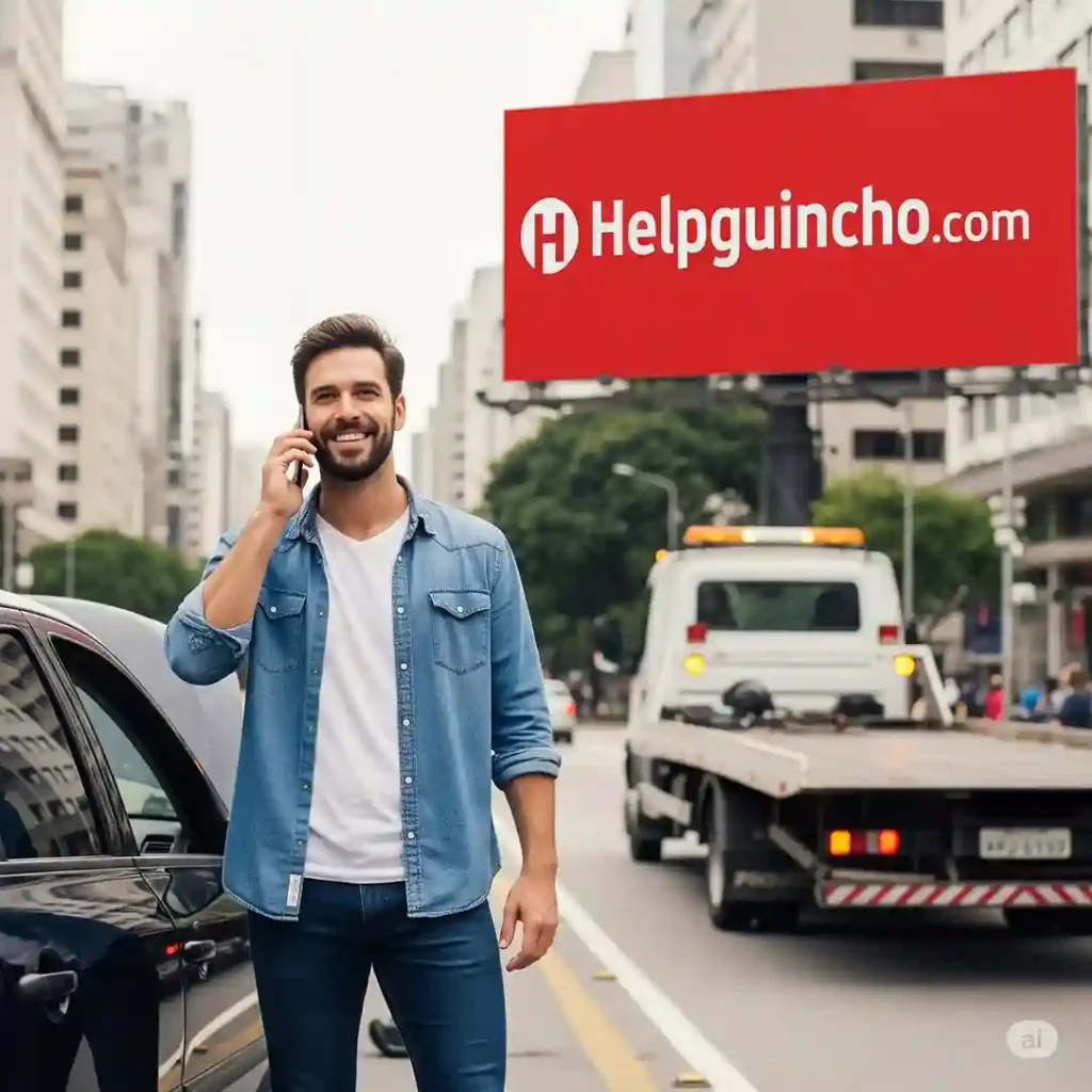 Guincho 24 horas em Taboa da serra atendendo veículo na Avenida Elias Yazbek