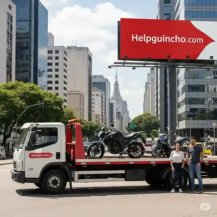 Guincho de moto no Jardim Bonfiglioli em Jundiaí
